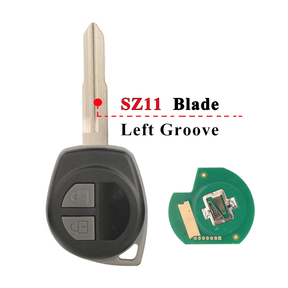 Jingyuqin 433 MHz/315 Mhz VRAGEN/FSK ID46 Chip Auto Afstandsbediening Sleutel voor Suzuki Swift SX4 ALTO Vitara Grand Vitara Ignis JIMNY Splash Fob