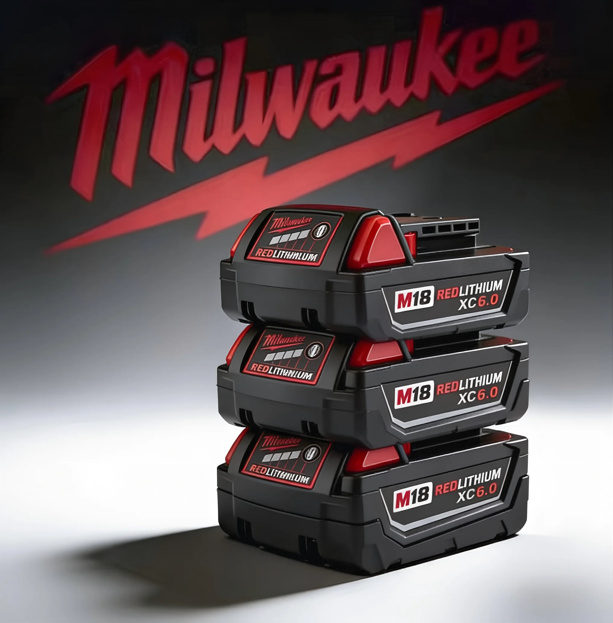

Milwaukee M18 18V Battery 8000mAH Li-ion Battery 48-11-1815 48-11-1850 Rechargeable Power Tools Battery with charger