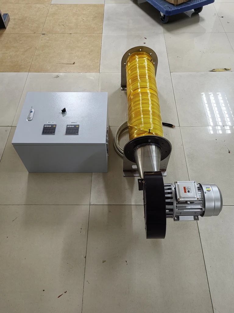 Electromagnetic hot blast stove 380v industrial power 10kw-160kw