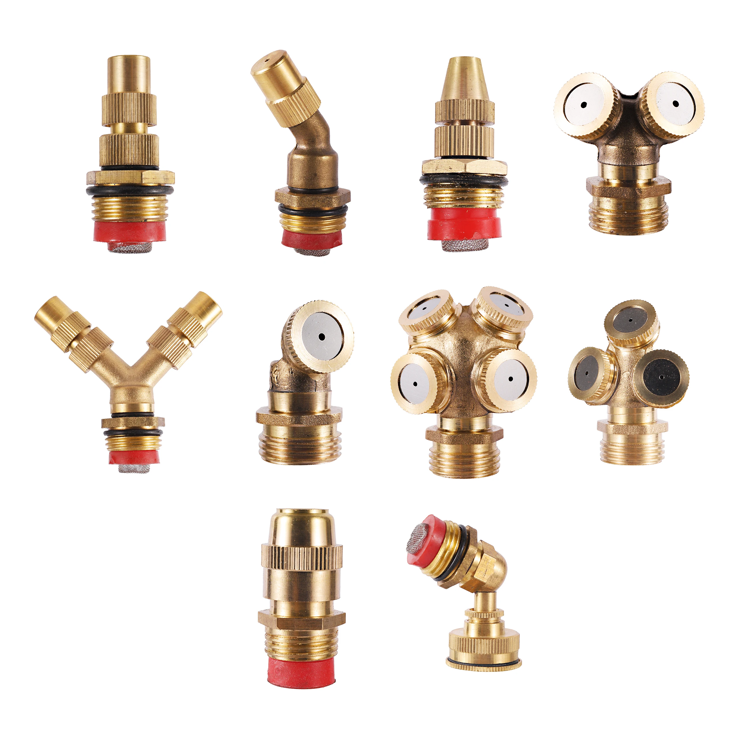 1/2 /3/4 Brass Spray Nozzle Refraction Spray Nozzle Brass Garden Sprayer1/2 Inch Garden Irrigation Pesticide Spraying Sprinkler