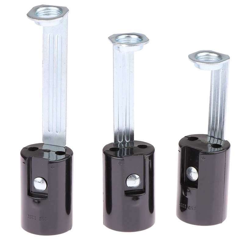 10 sztuk E14 43mm 53mm 68mm 76mm 86mm wysokość plastikowy uchwyt żyrandol akcesoria do Lamp lampa świeca podstawa gniazda