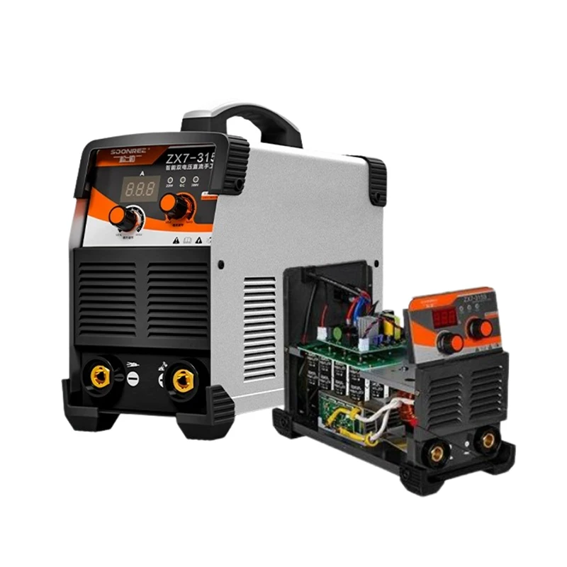 SOONREE ZX7-315 industrial dupla tensão 220v 380v dupla utilização automática doméstica pequena cobre puro