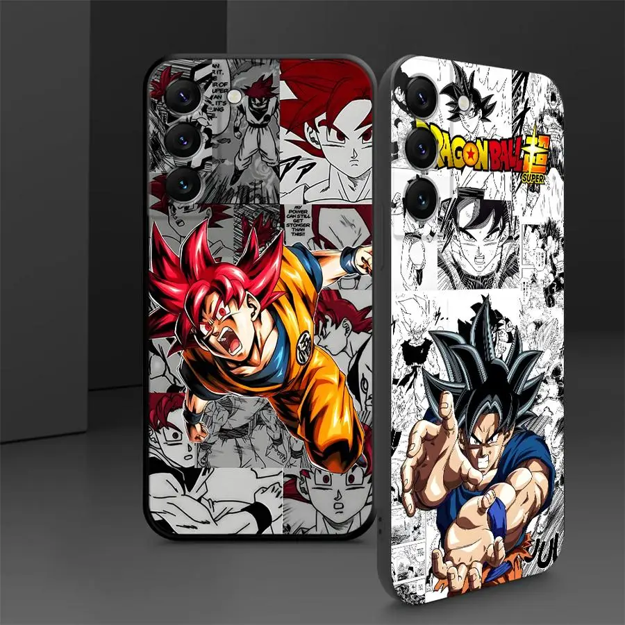 

Dragon Ball Comic Cool Goku Soft Shell Phone Case for Samsung Galaxy A13 A12 A03 A50 A16 A15 A70 A20s A04s A05s A10S A05 A06 A14