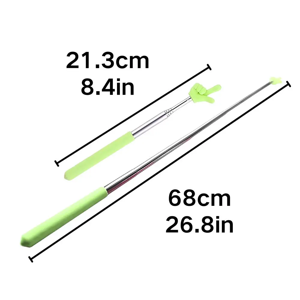 1pc Retractable Hand Pointer Stick, Online Courses, Home, School, Reading & Presentations YMY