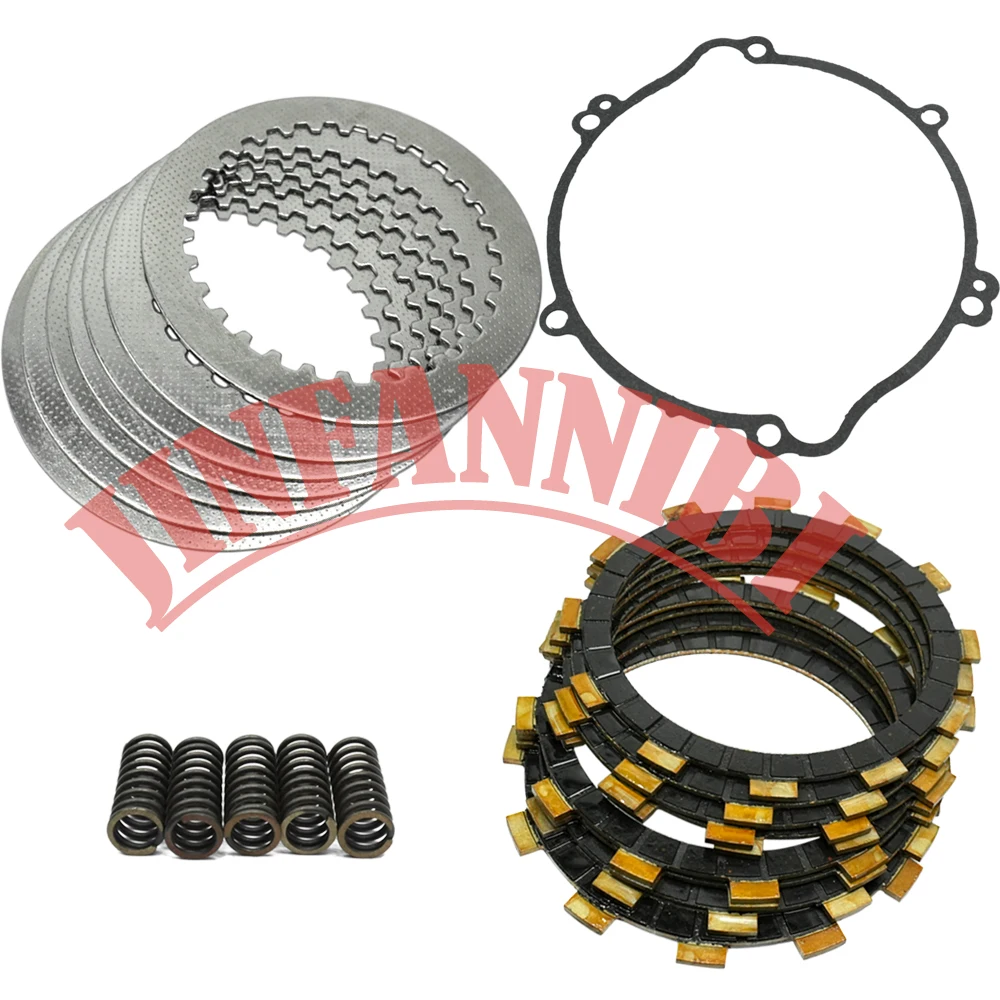 Compatible for Yamaha YZ125 YZ 125 1994-2000 2001 2002 2003 2004 Complete Clutch Kit Heavy Duty Springs and Gasket