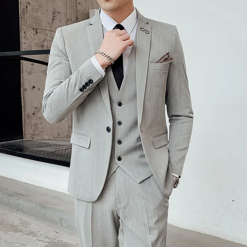 

Мужские костюмы, Свадебный костюм для мужчин 2021, костюмы для мужчин, смокинг, мужские свадебные костюмы, костюм для мужчин (пиджак + брюки + жилет)