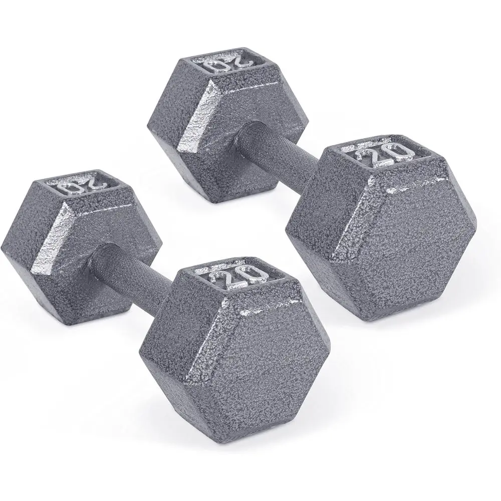 

Hexagonal Cast Iron Dumbbell - Various Weights Available