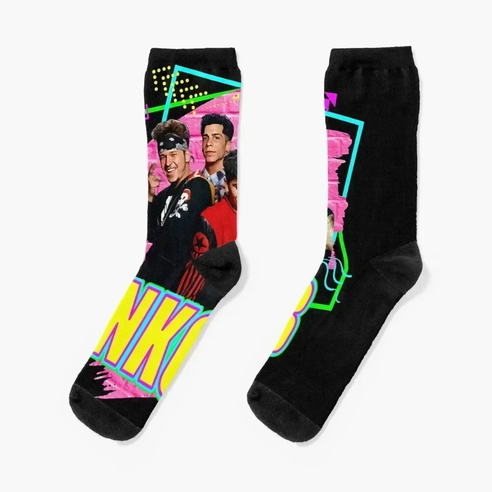 

NKOTB MusicClassic T-Shirt Socks christmass gift summer football set Socks Male Women's loose hip hop tennis Ladies Socks Men's