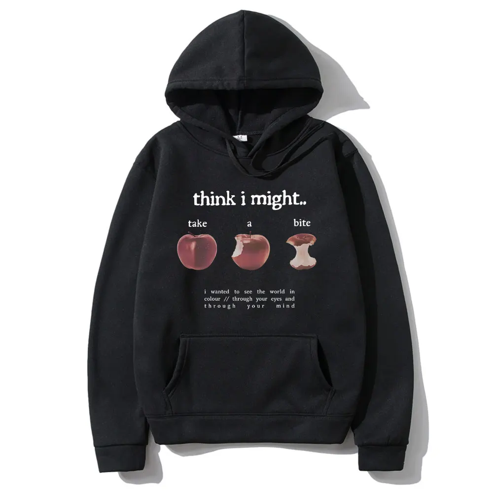 

Beabadoobee Think I Might Take A Bite Merch Hoodie Men Women Fashion Pop Music Tracksuit Male Casual Vintage Oversized Hoodies