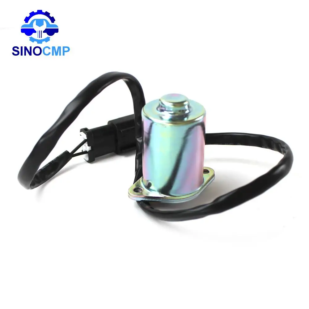 6D102 صمام الملف اللولبي الدوار 206-60-51130 206-60-51131 206-60-51132 لكوماتسو PC200-6 PC200LC-6 PC220-6 PC220LC-6 #1