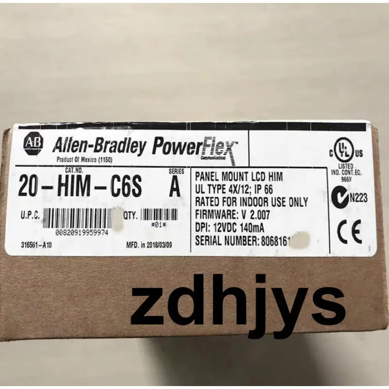 NEW 20-HIM-C6S Panel Mount LCD Motor Control 20HIMC6S Expedited Shipping