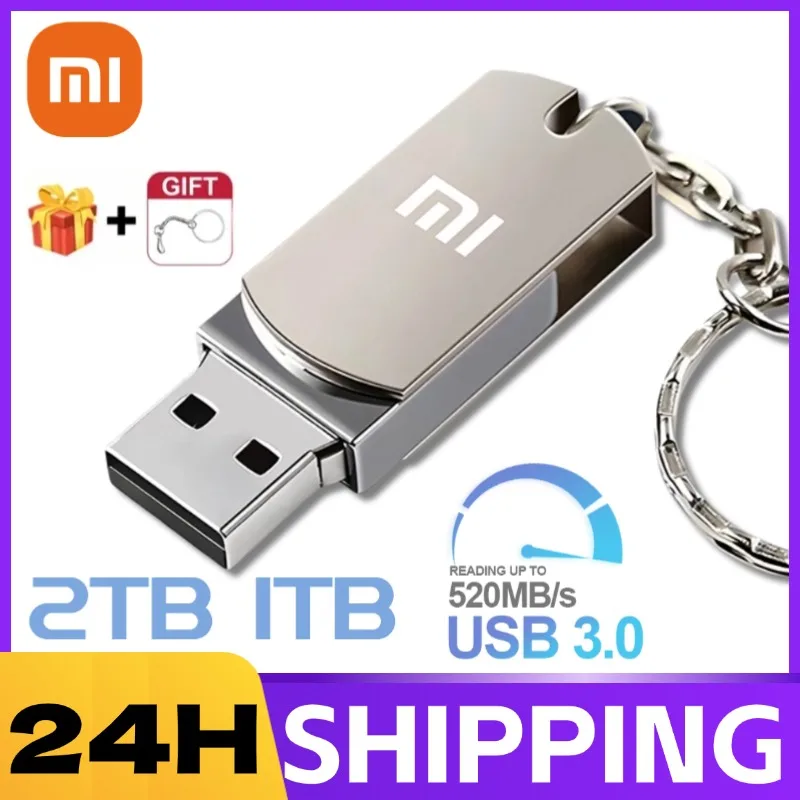 

Xiaomi 16TB U Disk Mini Pen Drive USB Memory New USB Flash Drives 8TB 2TB TYPE C High Speed Usb 3.1 Waterproof Pendrive Metallic