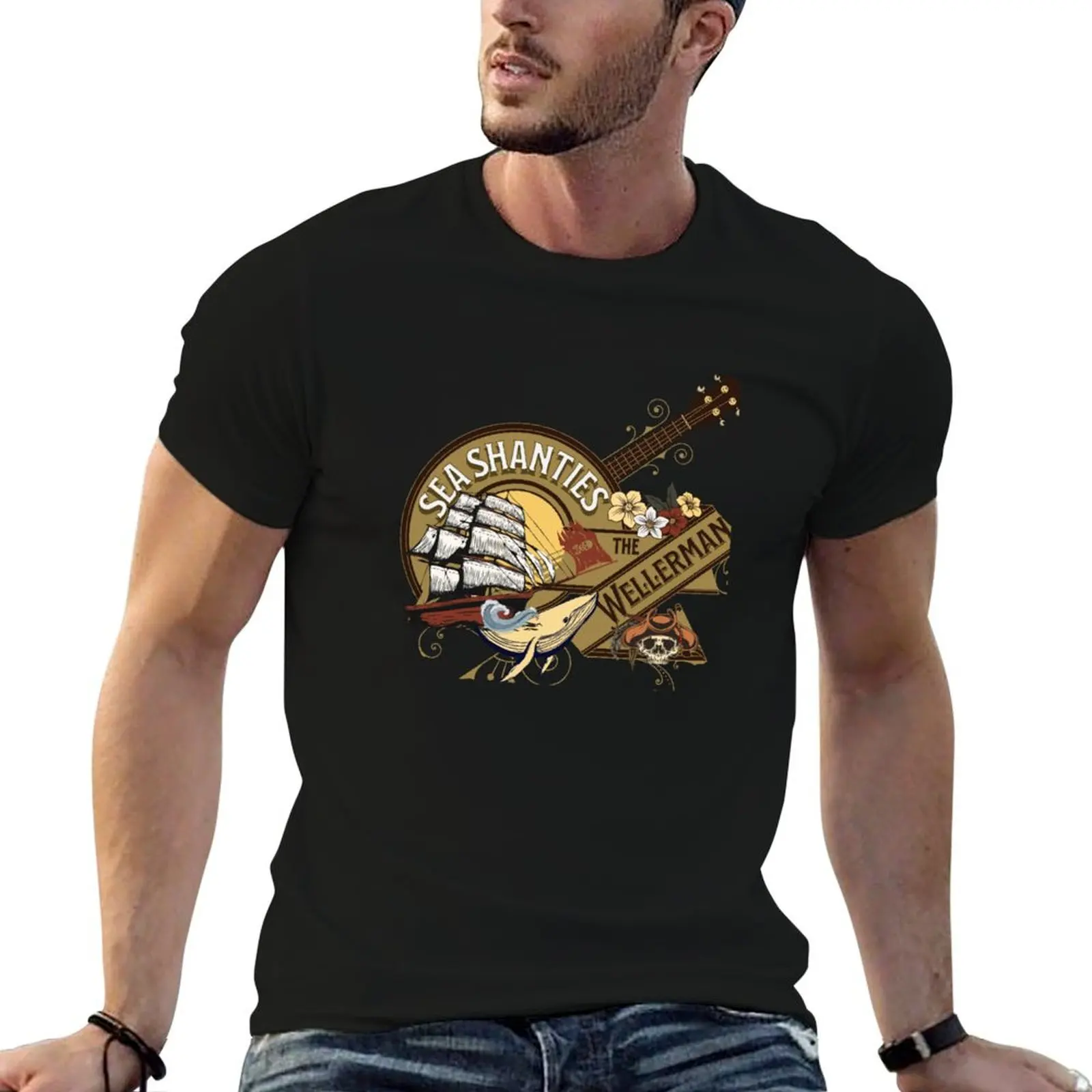 

T-Shirt shirts graphic Shanties graphic t man t the and for man Wellerman shirt Sea