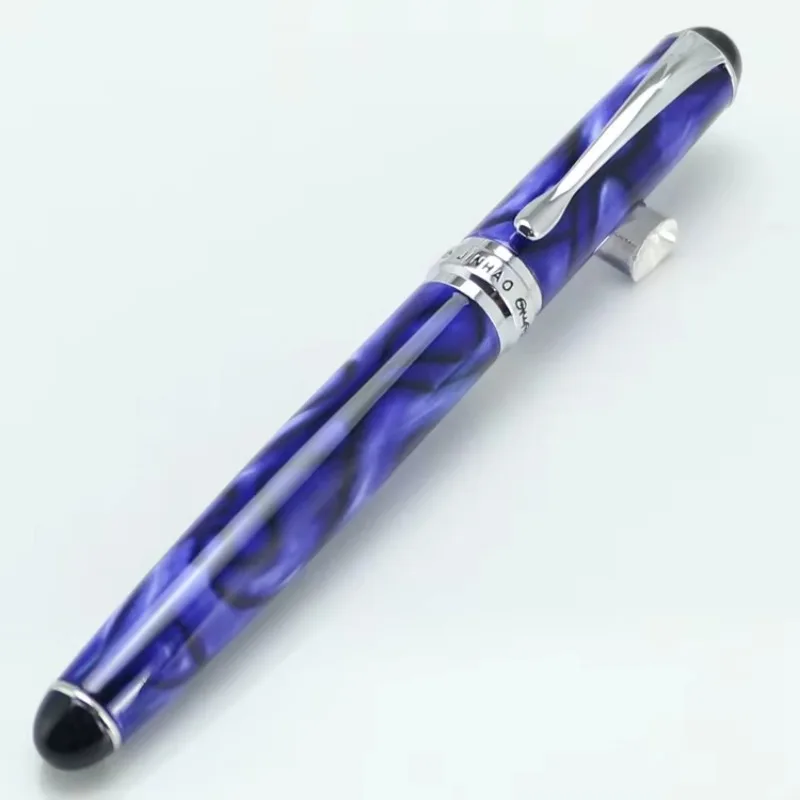 JINHAO 750 Stainless Steel Business Gift 0.5MM Nib Rollerball Pen High Quality Luxury Office School Stationery Supplies