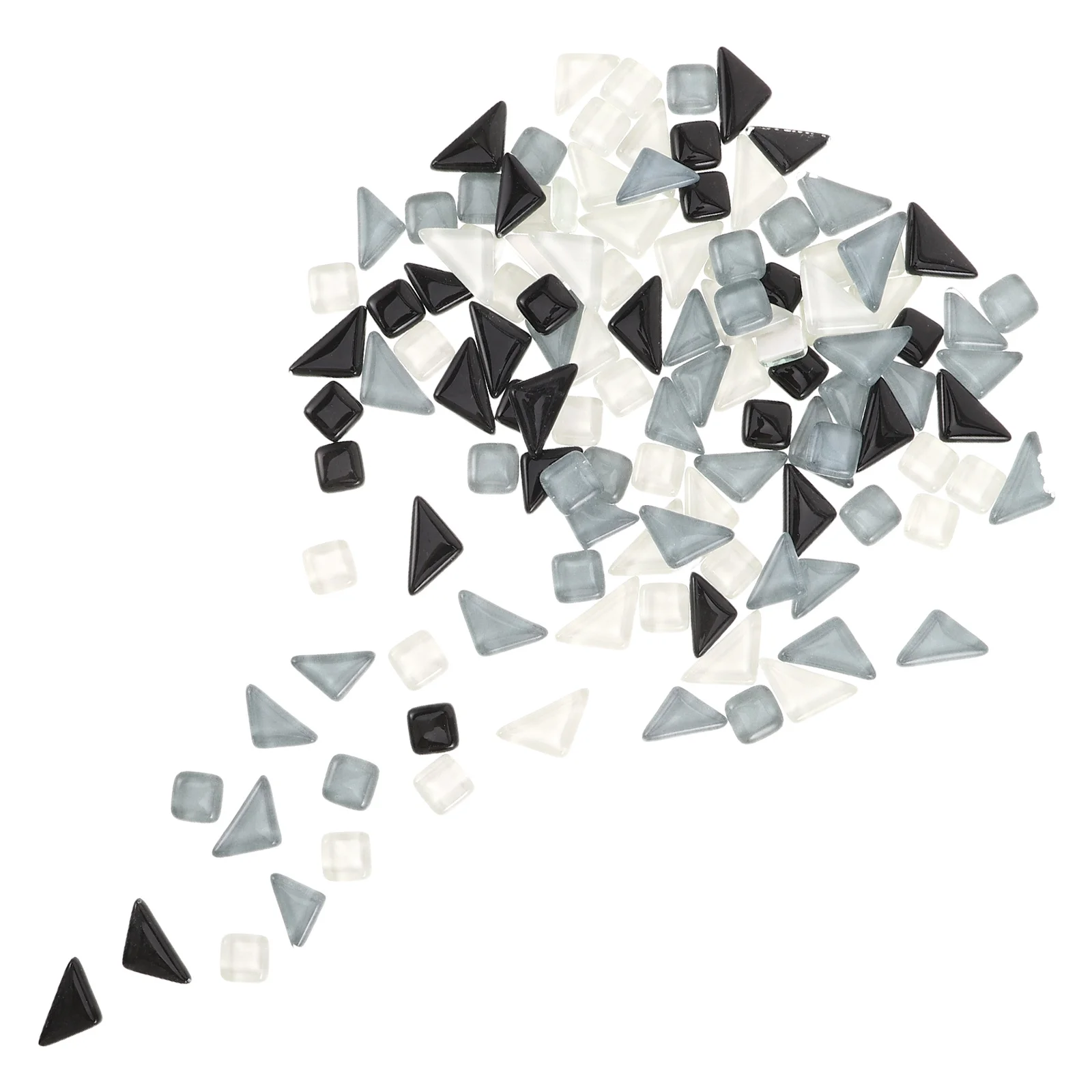 

1 Bag Mixed Mosaic Tiles Irregular Shapes 200g DIY Handmade Crafts Art Supplies Glass Crystals for Crafts