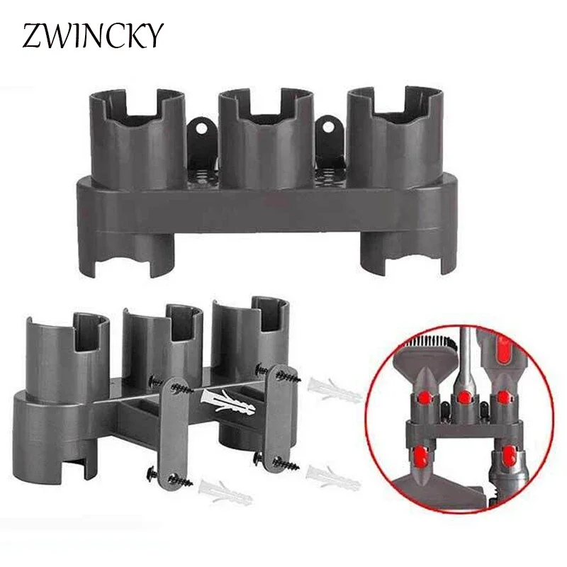 Wall Mount Holder For Dyson V7 V8 V10 V11 Vacuum Cleaner Adhesive Wall Hanger Storage Bracket Brush Head Storage Rack