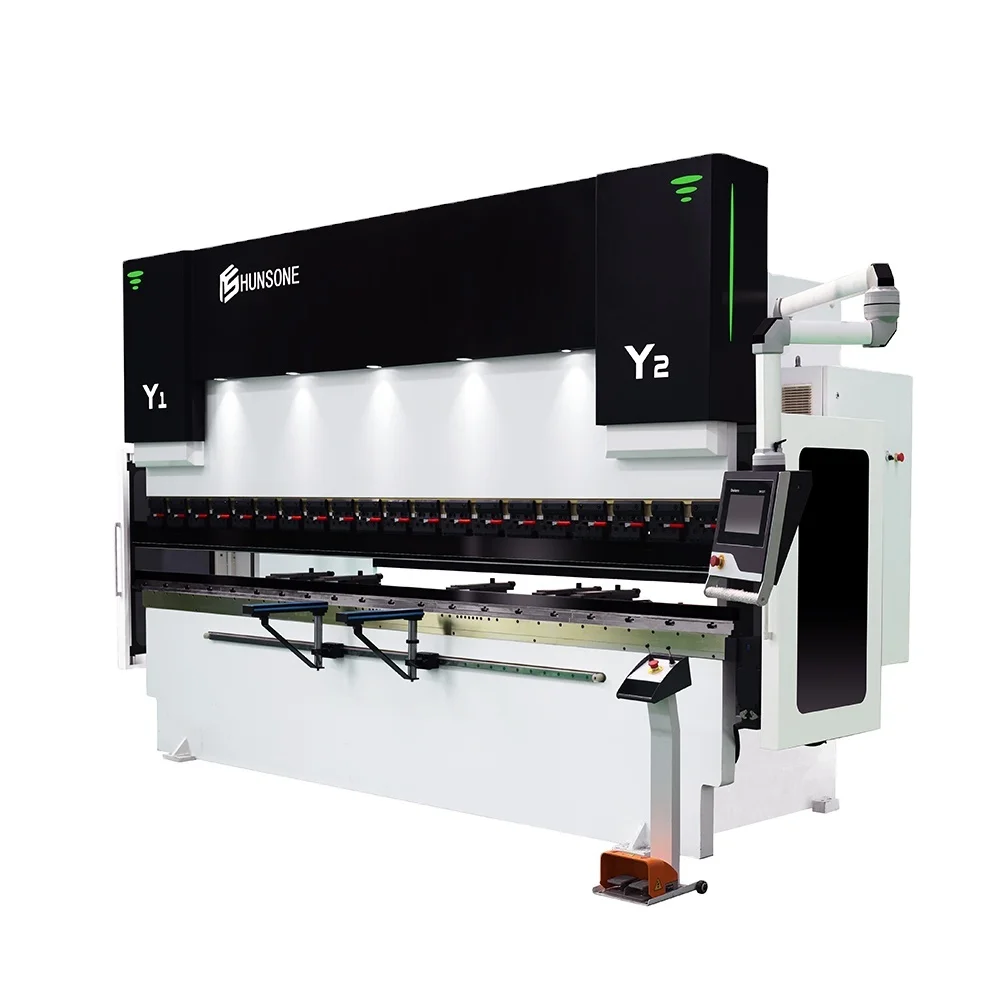 HUNSONE الهيدروليكية الصلب لوحة بندر CNC الصحافة الفرامل