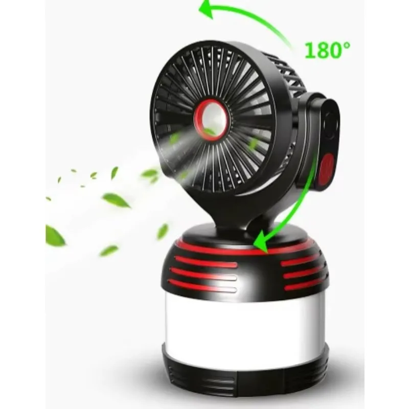 

Tom AutoNew Design Rechargeable Fan Camping Lantern Outdoor