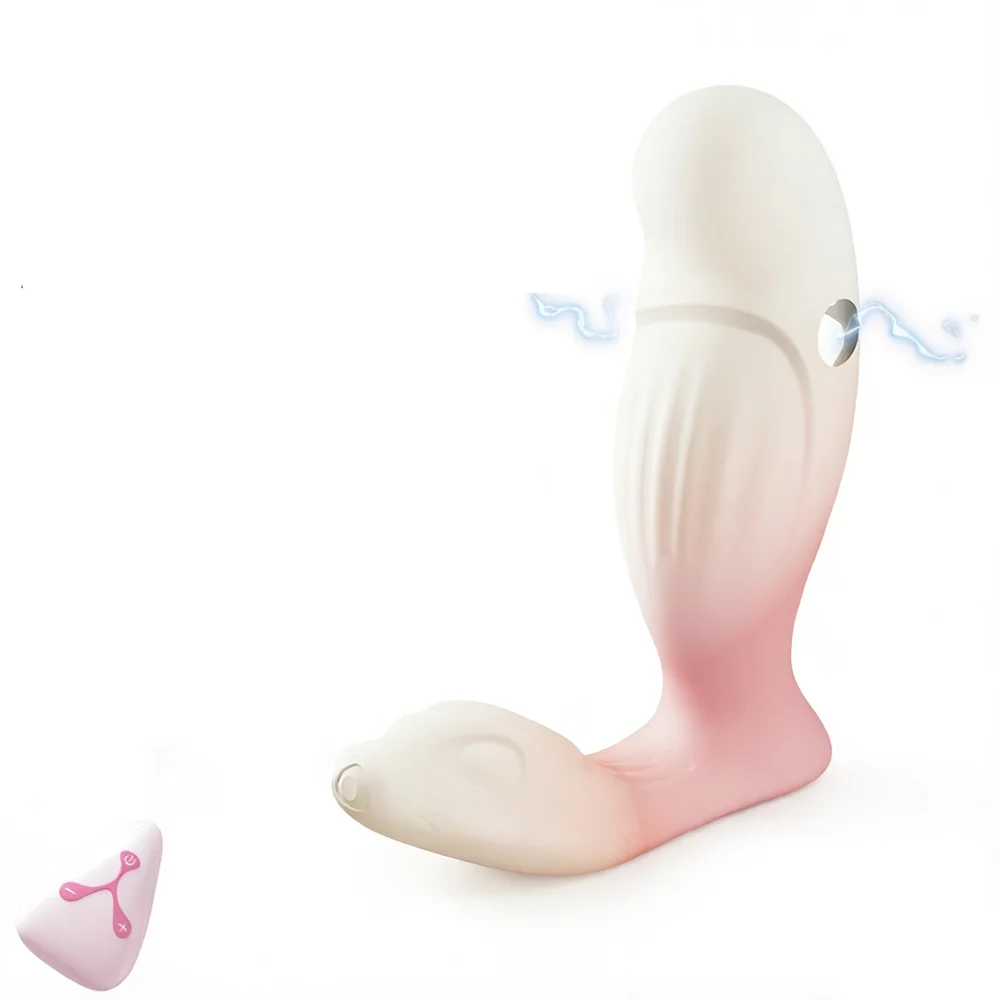 Remote Control Wearable Vibrator Prostate Massager 12 Vibrations 7 Electric Shock Clitoral G-Spot Stimulator Sex Toys for Women