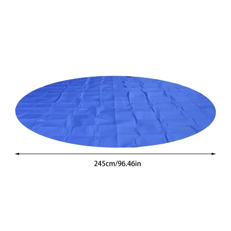 Pool Liner Round Thick Pool Tarp Pool Ground Cloth Heavy Duty Under Pool Floor Liner Underlayment Pad Swimming Pool Mat For