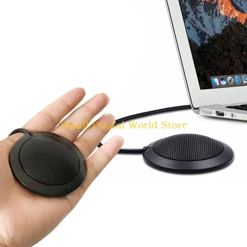 77UB Capacitor USB Microphone Desktop 360 Degrees Pickup Game Voice Computer