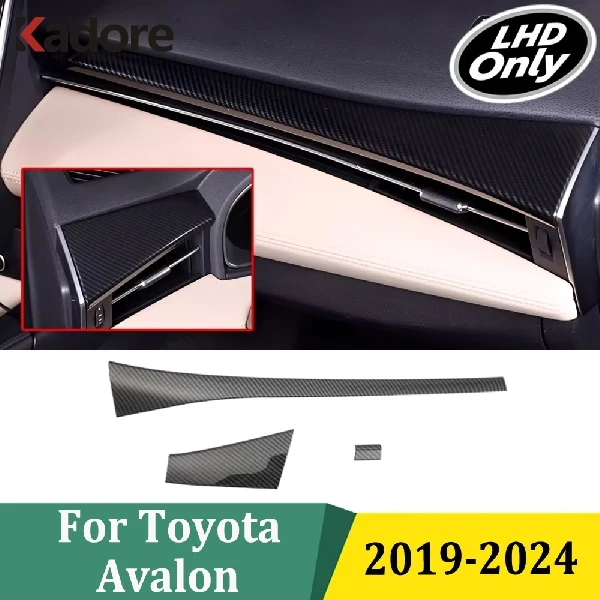 

For Toyota Avalon 2019 2020 2021 2022 2023 2024 Center Control Panel Molding Cover Trim Car Interior Styling Accessories
