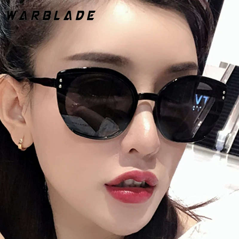 

Classic Oval Big Frame Brand Design Women's Sunglass Rice Nail Decorate Luxury Men Sunglass Travel Outdoor Fishing Eyewear UV400