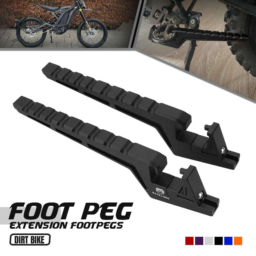 Foot Peg Passenger Extensions Footpegs Extended Motocross For 450 525 560 990 SMR 450SMR 525SMR Gas Gas EC250 EC300 EC 250F 350F