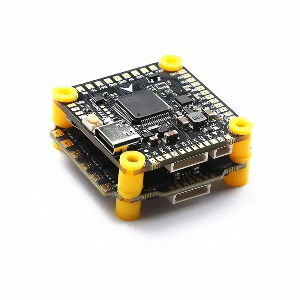 ชุดควบคุมการบิน RC Tracker F405 V2 Flight Controller Stack F4 V3S FC รองรับ Betaflight INAV ใช้กับ ESC BLS-50A 65A 4in1 สำหรับโดรน FPV