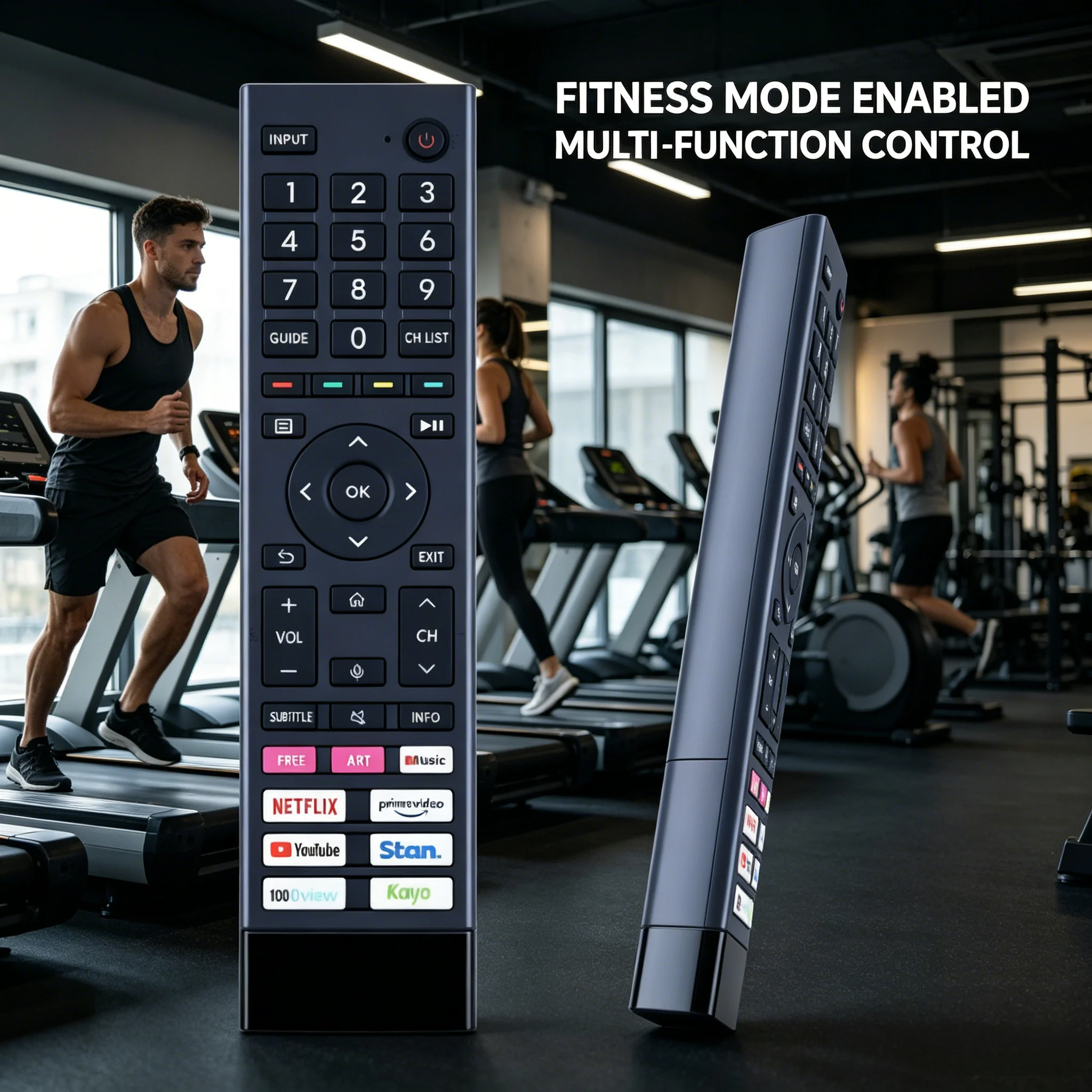 ERF3G80H TV Controller, Works With 85A7HAU 98U7HAU U7G Series Smart Television Remote