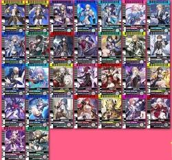 Genuine Anime Peripheral Honkai Star Iron Series Homemade Cards Rare Out-of-print Card Collection