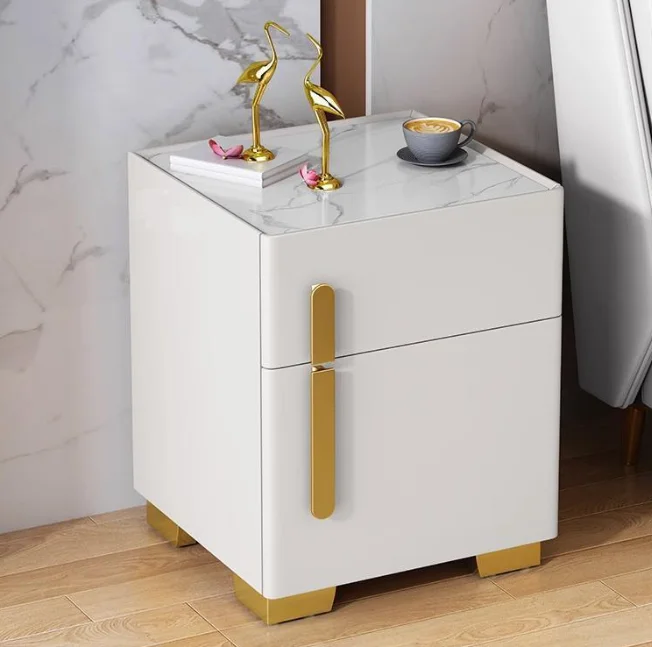 

Wireless Charging Intelligent Bedside Table Bedroom Small Simple Modern Household Storage Cabinet Luxury Advanced Lock Safe