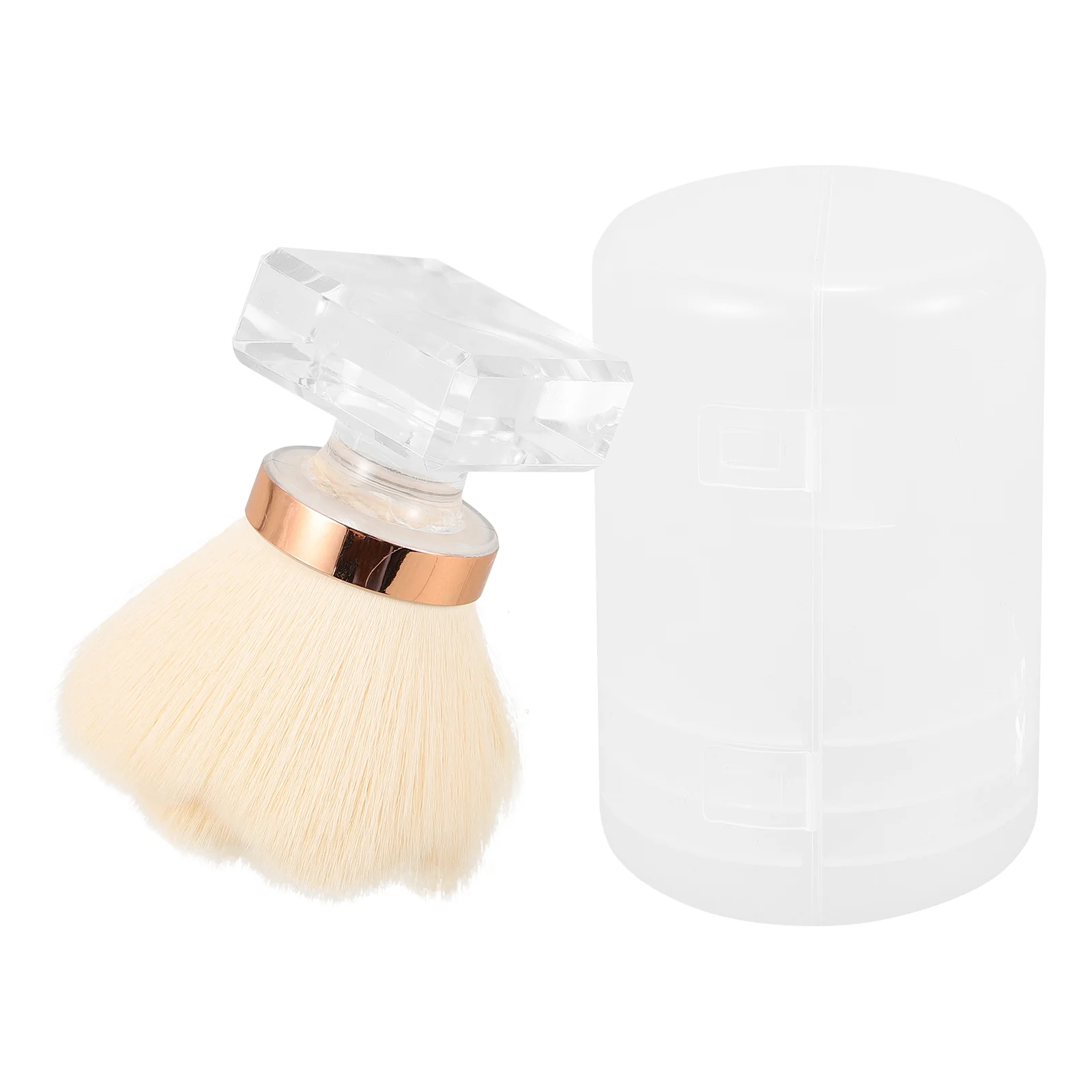 1 set Nail Dust Cleaning Brush Multi-Use Portable Powder Blush Makeup Tool For Manicure Fingernail Art Scrubber Reusable