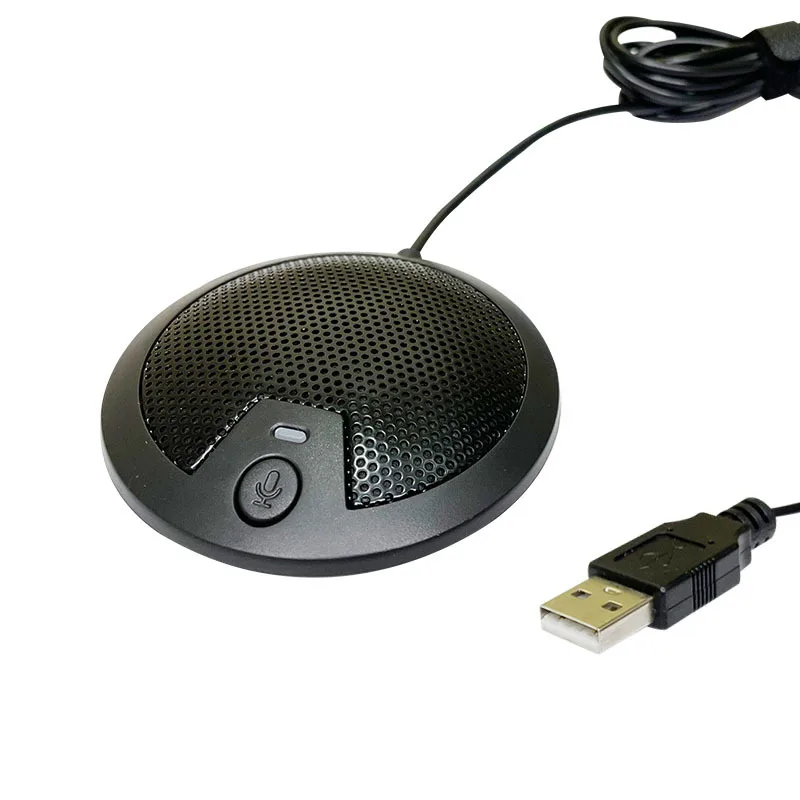 

USB-микрофон для настольного ПК с высоким качеством звука и шумоподавлением для сетевых конференций и онлайн-обучения
