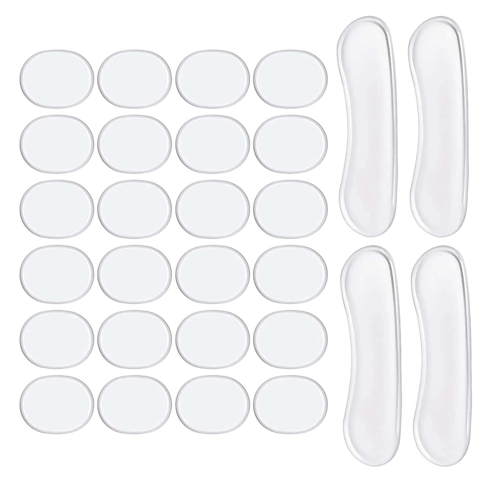 28Pcs Drum Dampeners Gel Pads Silicone Drum Silencers 3 Colors Drum Dampening Pads Drum Mute Pads for Drums Tone Control