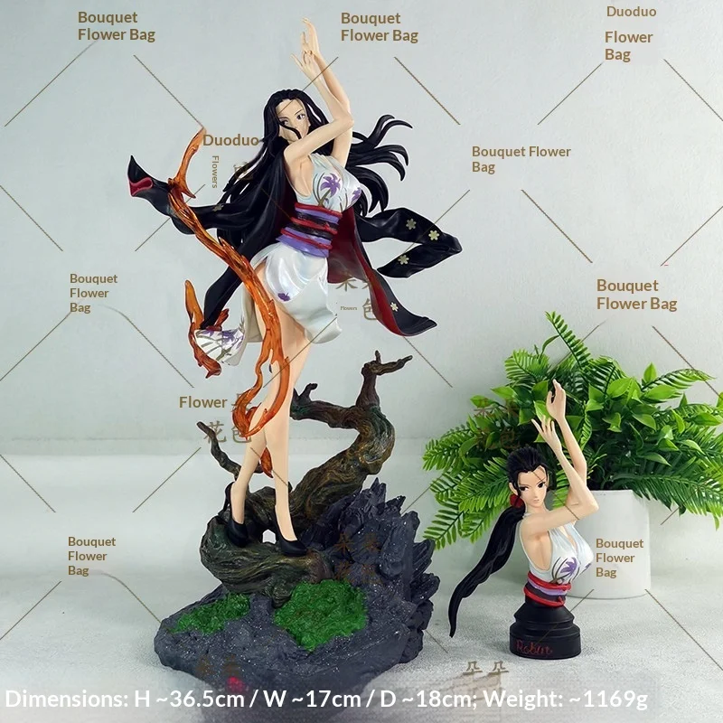 

Hzw Anime-Themed Desk Decoration Statue Demon'S Child Nico Robin Dual-Morph Gk Figure Anime Ornaments