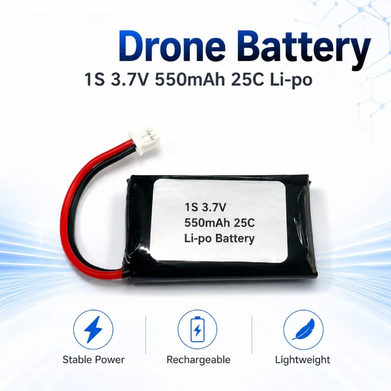 650mAh Suitable  for Clover  Q120 Drone Battery 1S  550mAh  Accessories 25C Model  Airplane Drone  Car  Battery