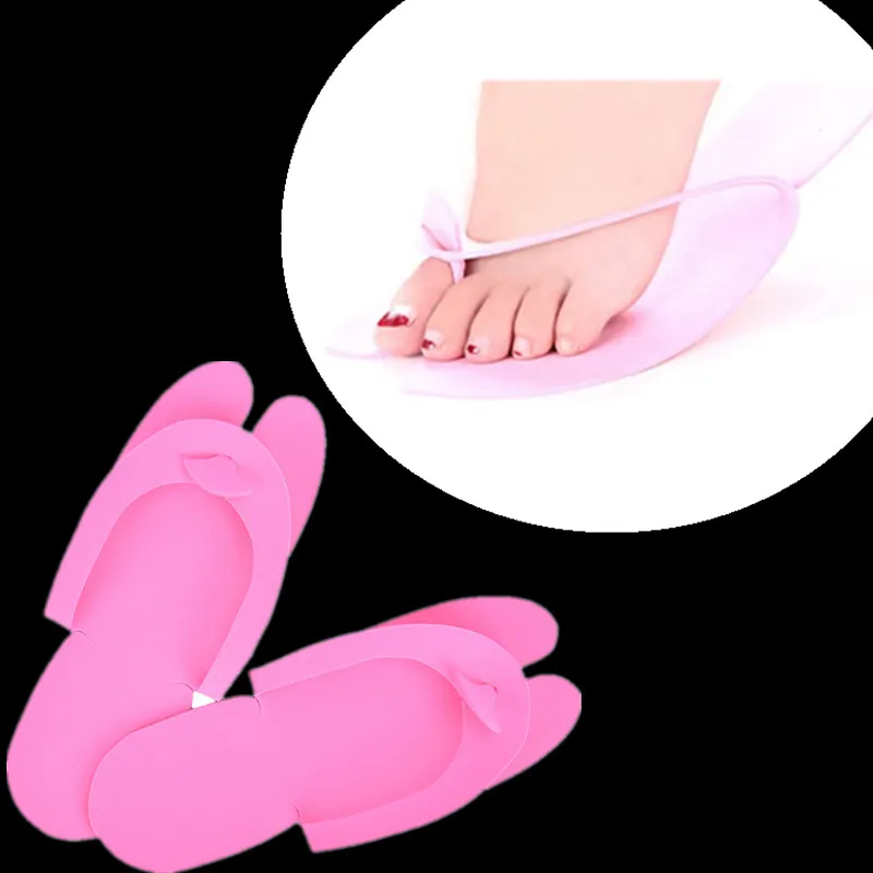 12 زوجًا من النعال الإسفنجية للاستعمال مرة واحدة للاستخدام في صالونات التجميل والباديكير - صنادل إسفنجية للاستخدام مرة واحدة لراحة الضيوف والنظافة #1