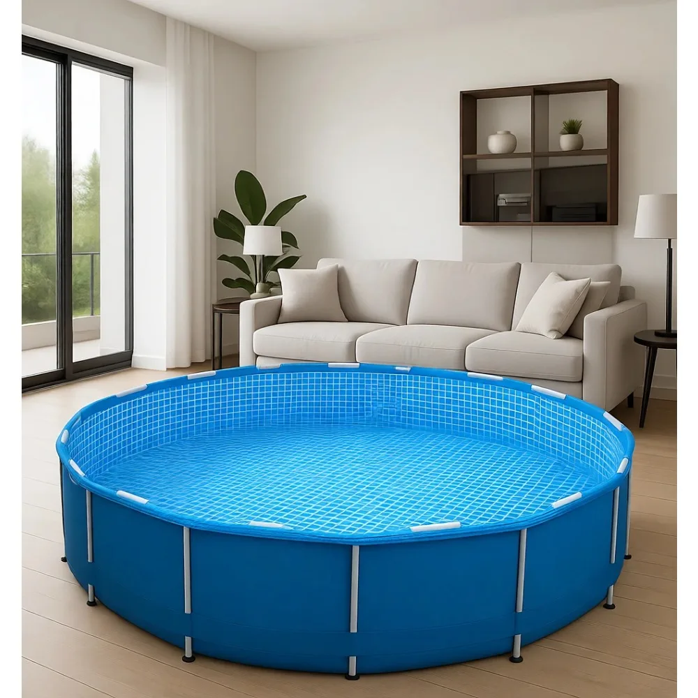 18' Round Pool Liner for Tube Frame Soft-Sided Above Ground Pools - 25 Gauge Vinyl - Fits up to 54