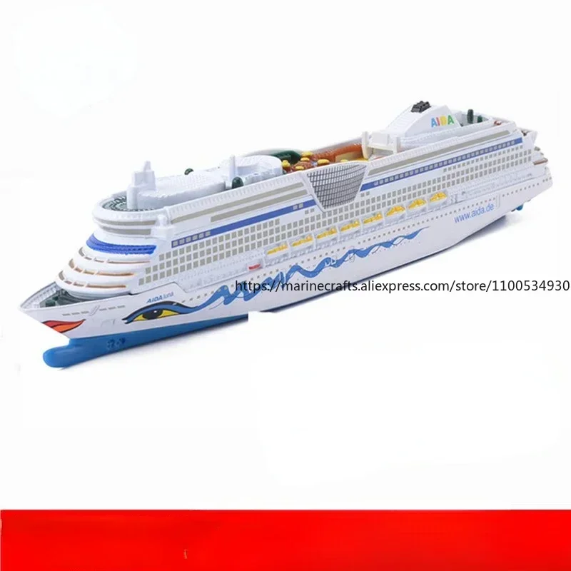 

Круиз Aida, имитация сплава, модель игрушки, большая круизная королева Мэри, роскошный круизный пассажирский корабль, скоростной катер