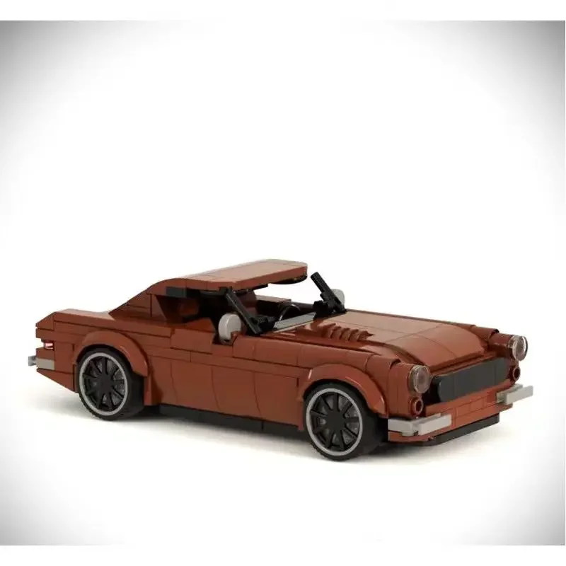 

391 шт. новая модель автомобиля MOC, строительные блоки, автомобиль с восемью сетками P1800, модульные детские строительные блоки, подарок на праздник