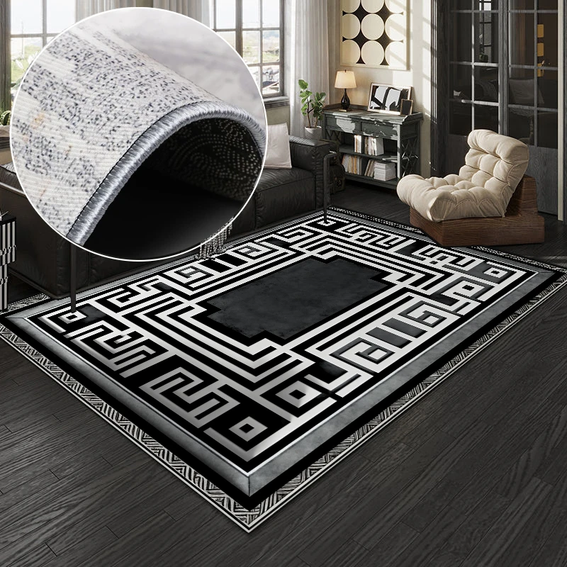 

Modern European Style Carpets for Living Room Decor Large Area Gold Colour Decoration Bedroom Rug Lounge Coffee Tables Floor Mat