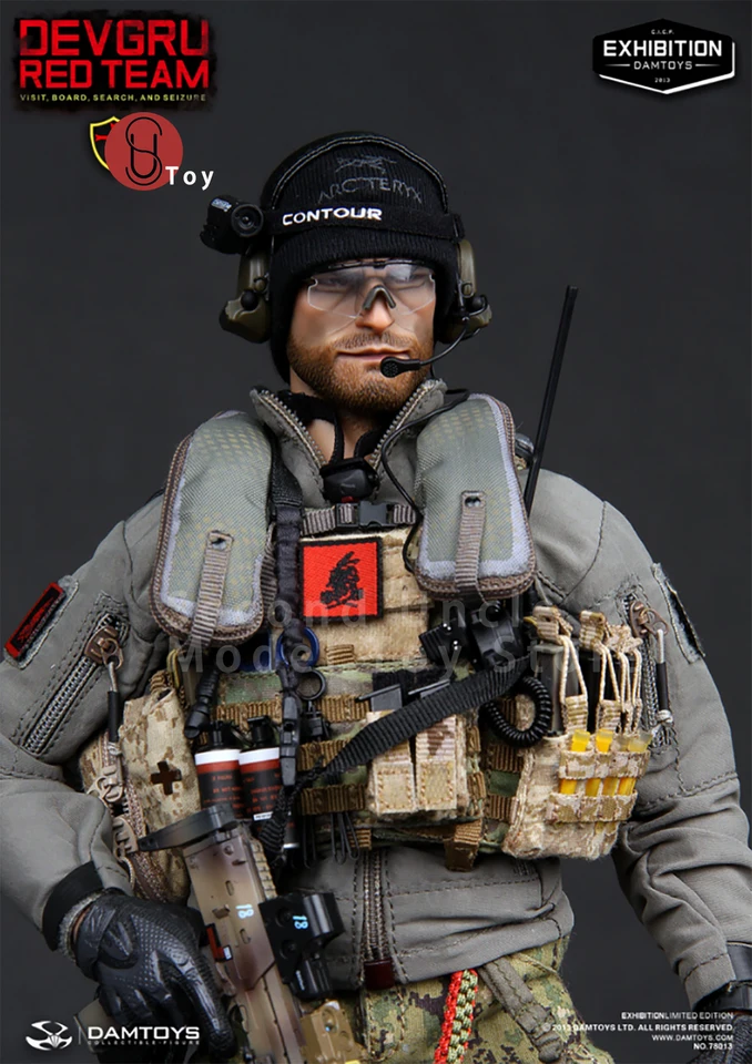 DAMTOYS DAM 78013 1/6 NAVY Seal Devgru Red Team VBSS 12'' Male