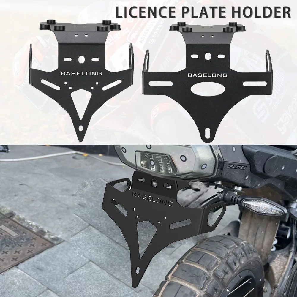 

FOR YAMAHA TENERE 700 / Rally / WORLD RAID T7 2019-2026 Motorcycle Rear License Plate Mount Holder Tail Tidy Fender Eliminator