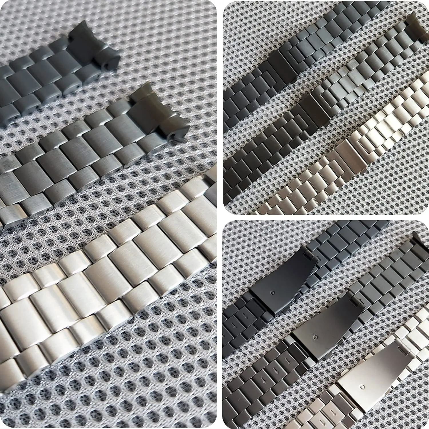 Titanium Metal Strap Bracelet No‑gap for Samsung Galaxy Watch 5 Pro 45mm/Watch5 44mm 40mm/Watch 4 Classic 46mm 42mm 40mm 44mm