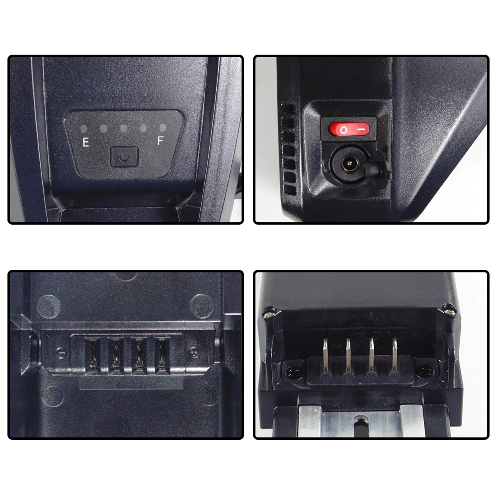 36V 48V 10.4Ah 15Ah E-Bike Lithium Battery for Mukkpet Breeze NINJA Suburban Stepwagon Hitway Colorway BK15 BK29 INVANTI TIDE2
