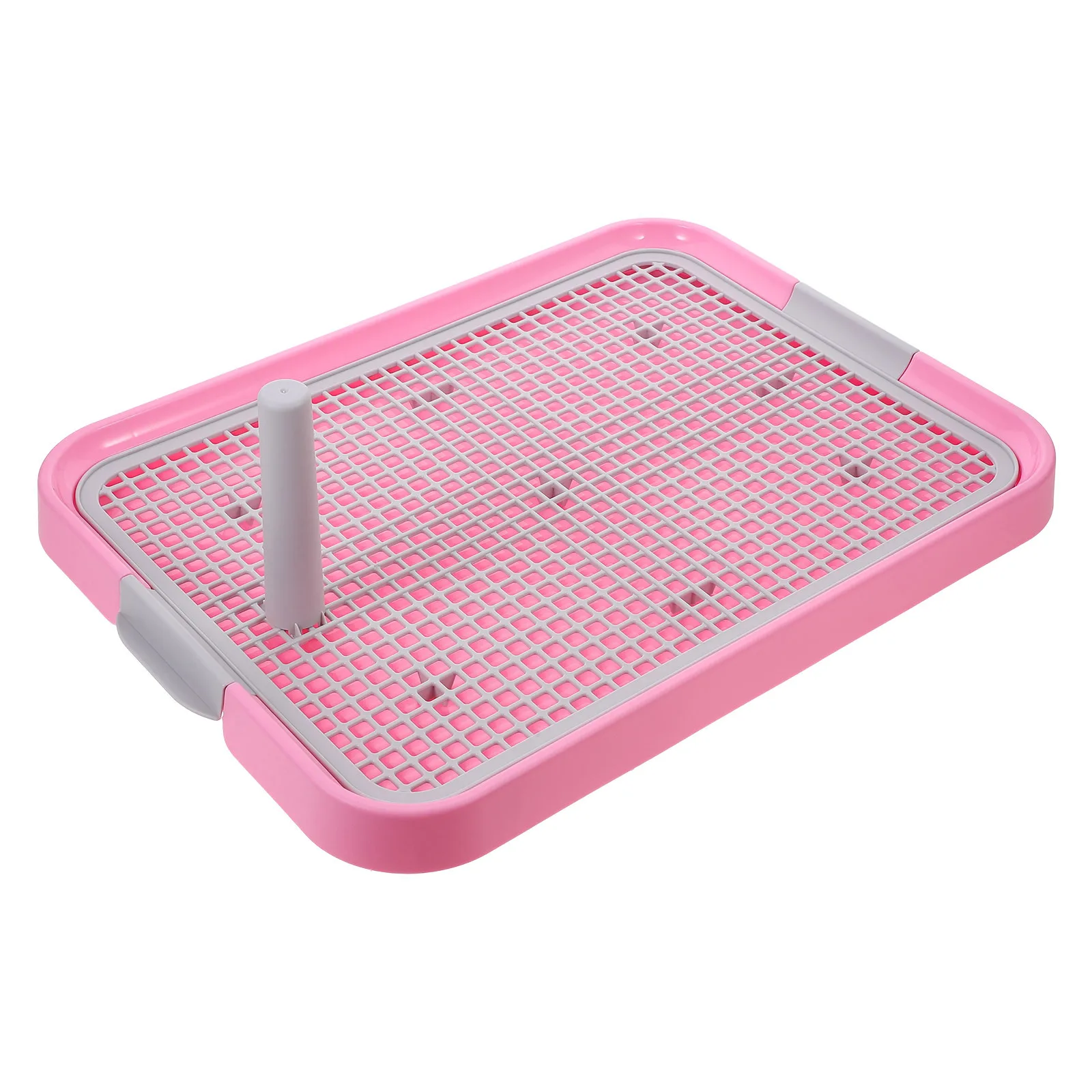 

Plastic Dog Toilet Pink Anti-Slide Pet Indoor Potty Ergonomic Design Puppy Training Toilet Indoor Pet Supply Cat Training Potty