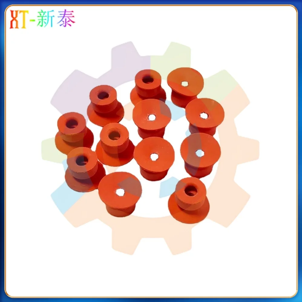 Best Quality Offset Printing Machine Spare Parts 21x6x15mm Martini Rubber Cup Rubber Sucker