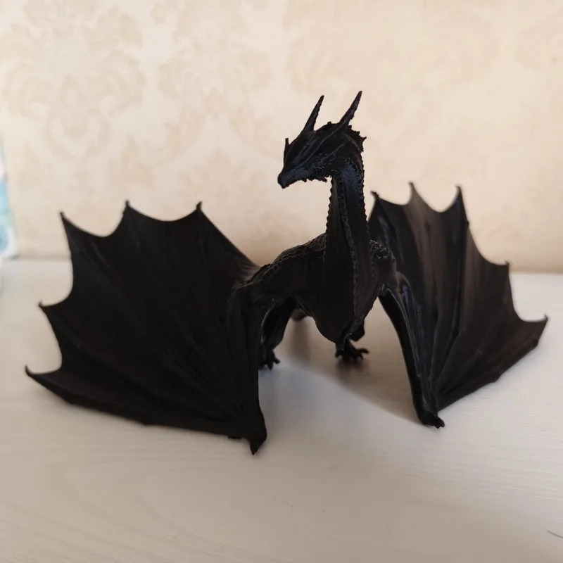 3D Printed Sunfyre Dragon Model Figure Gameing Thronesed Collectible Statue Fantasy Creature Sculpture Ornament Gift Home Decor