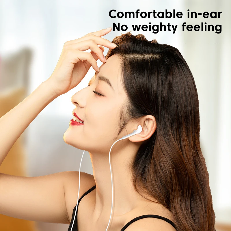 OLAF In-ear 3.5mm Earphones Wired Headphones Sports Earbuds With Microphone Handfree Headphone In-line Control Headset For Phone